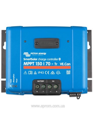 Контролер заряду Victron Energy SmartSolar MPPT 150/70-Tr VE.Can